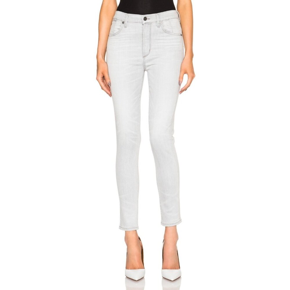 NWT Citizens of Humanity Carlie Crop in Greystone Gray High Rise Skinny Jeans 25